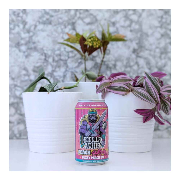 Phillips Brewing Gorilla Mode Peach Slayer Hazy IPA