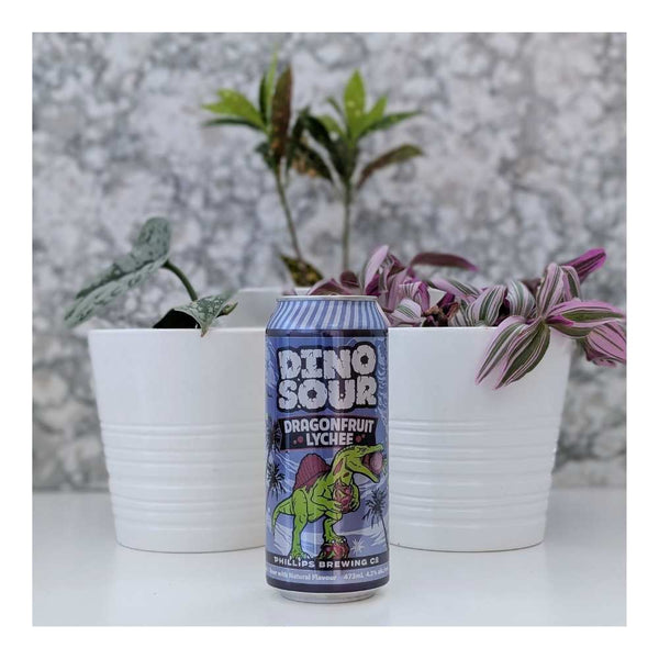Phillips Brewing & Malting DinoSour Dragonfruit Lychee Sour