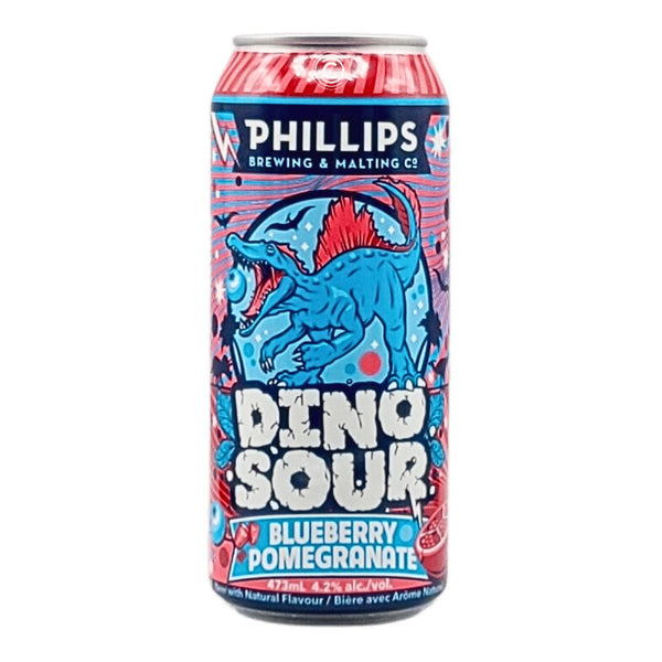 Phillips Brewing & Malting DinoSour Blueberry Pomegranate Sour