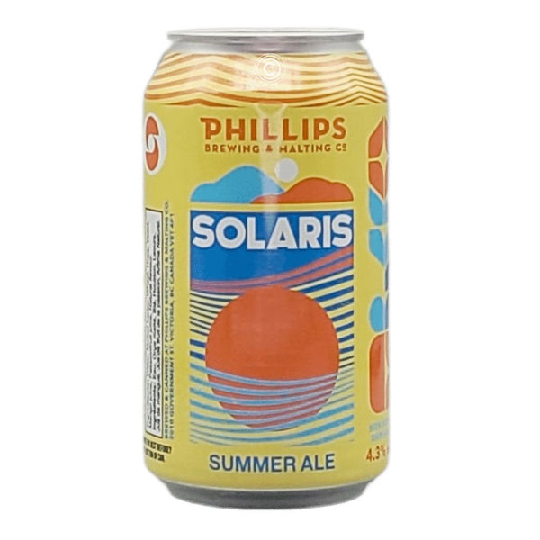 Phillips Brewing & Malting Solaris White Peach Wheat Ale