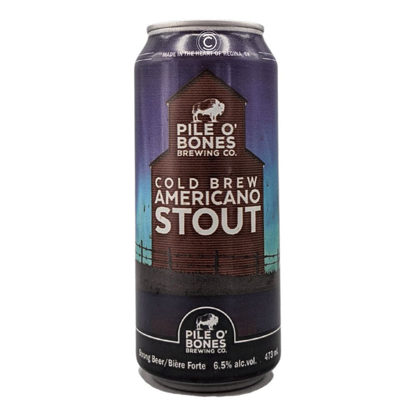 Pile O'Bones Brewing Company Cold Brew Americano Stout