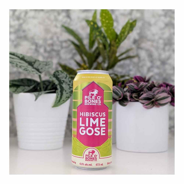 Pile O'Bones Brewing Company Hibiscus Lime Gose