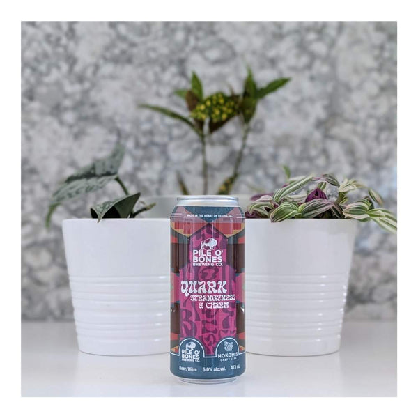 Pile O'Bones Brewing Company x Nokomis Craft Ales QUARK, Strangeness and Charm Belgian Witbier