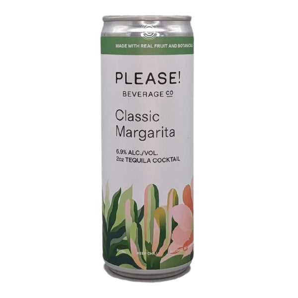 Please! Beverage Co. Classic Margarita Tequila Cocktail