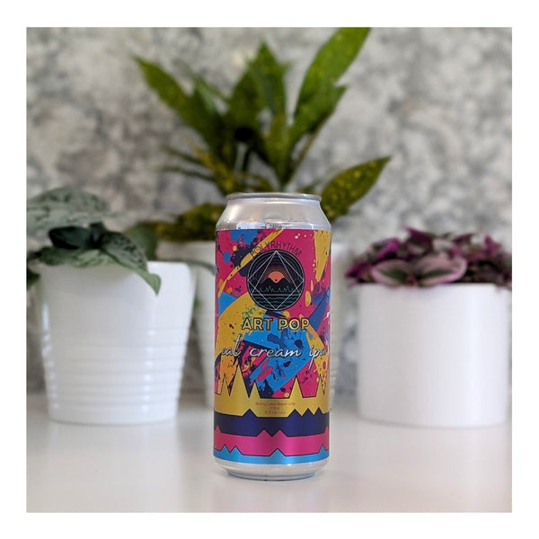 Polyrhythm Brewing Art Pop Oat Cream IPA