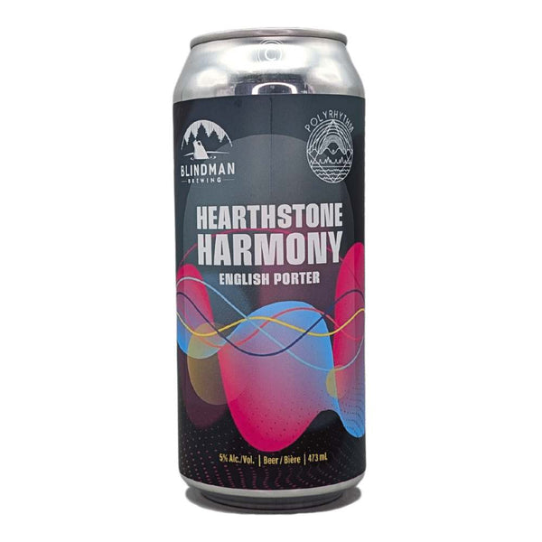 Polyrhythm Brewing x Blindman Brewery Hearthstone Harmony Porter