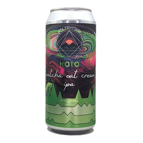 Polyrhythm Brewing Koto Matcha Oat Cream IPA