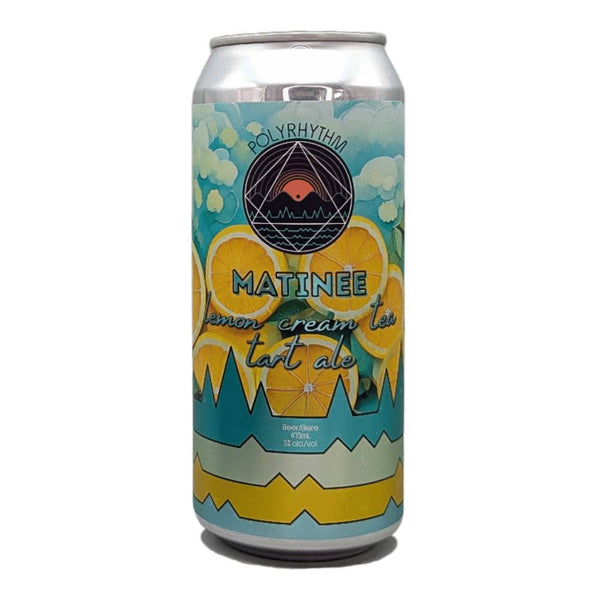 Polyrhythm Brewing Matinee Lemon Cream Tea Tart Ale