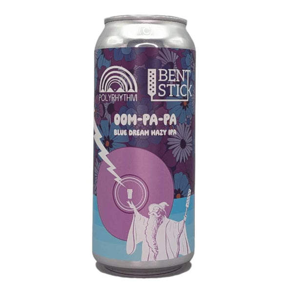 Bent Stick Brewing Co. x Polyrhythm Brewing Oom-pa-pa Terpene Infused Hazy IPA