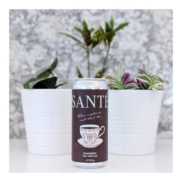 Polyrhythm Brewing Sante Raspberry Tea Tart Ale