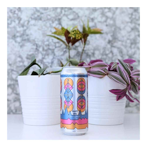Polyrhythm Brewing x The Establishment Brewing Company Familiar Patterns Hazy IPA