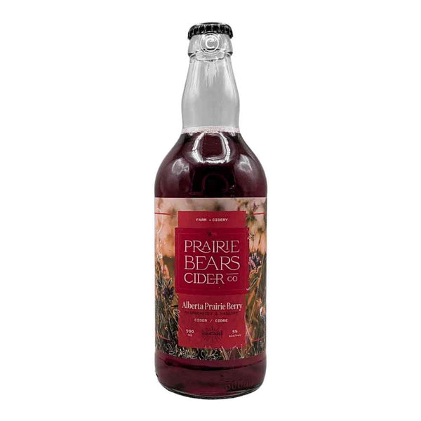 Prairie Bears Cider Co. Alberta Prairie Berry Cider