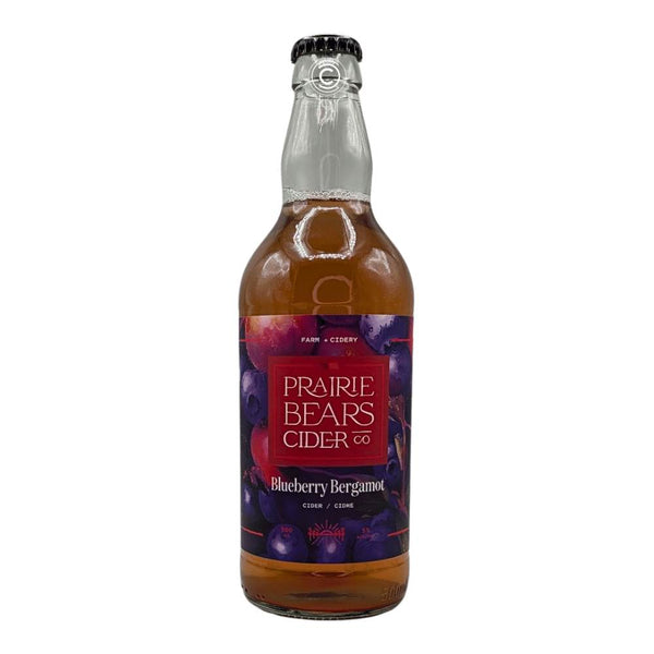 Prairie Bears Cider Co. Blueberry Bergamot Cider