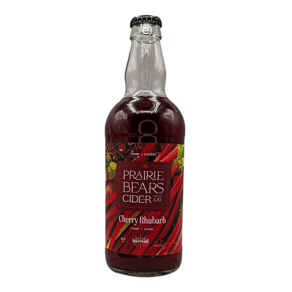 Prairie Bears Cider Co. Cherry Rhubarb Cider