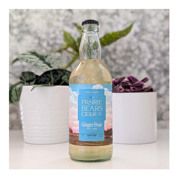 Prairie Bears Cider Co. Ginger Pear Cider