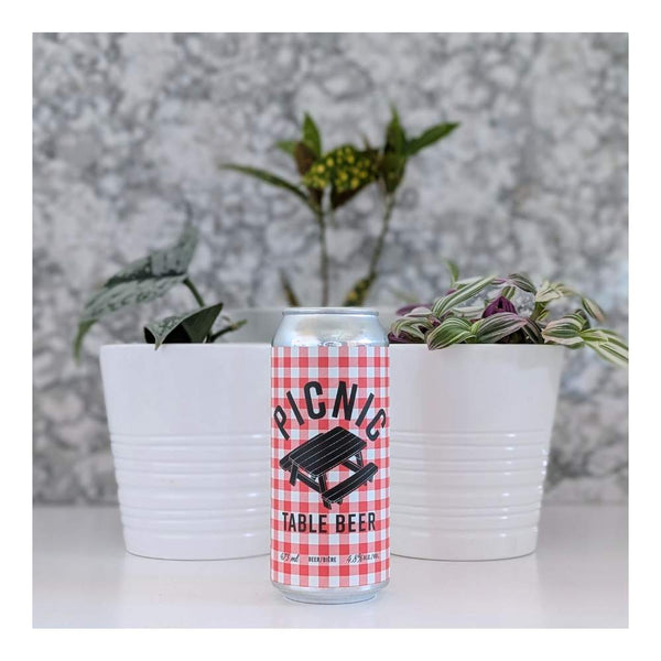 R&B Brewing Picnic Table Beer