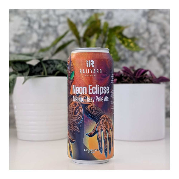 Railyard Brewing Neon Eclipse Mango Hazy Pale Ale