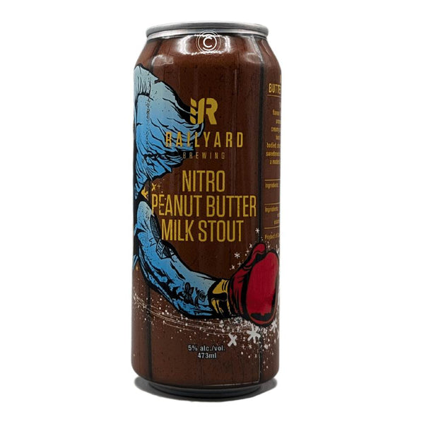 Railyard Brewing Nitro Peanut Butter Milk Stout