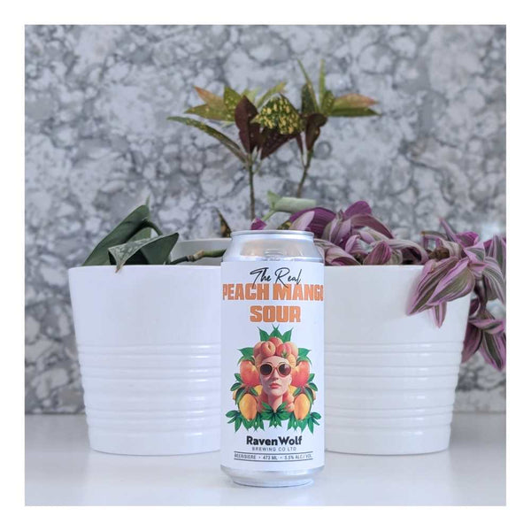 RavenWolf Brewing Co. The Real Peach Mango Sour