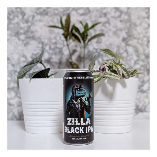 Rebellion Brewing Co. Zilla Black IPA