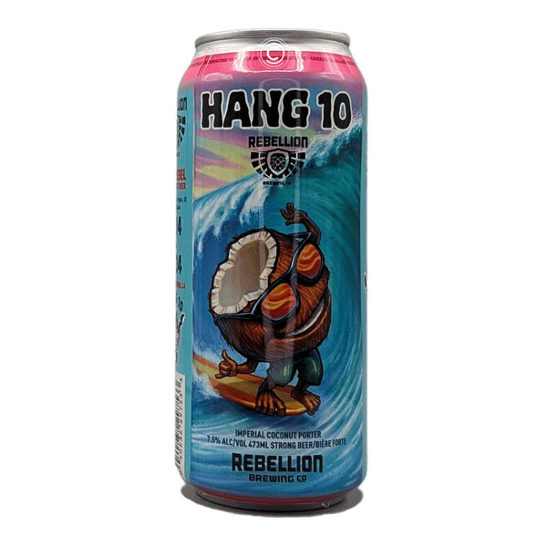 Rebellion Brewing Co. Hang 10 Imperial Coconut Porter