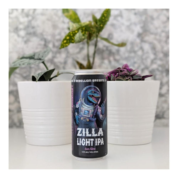 Rebellion Brewing Co. Zilla Light IPA
