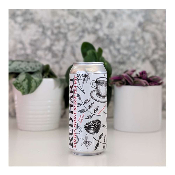 Red Hart Brewing Sarah's Foggy Black Tea Wit