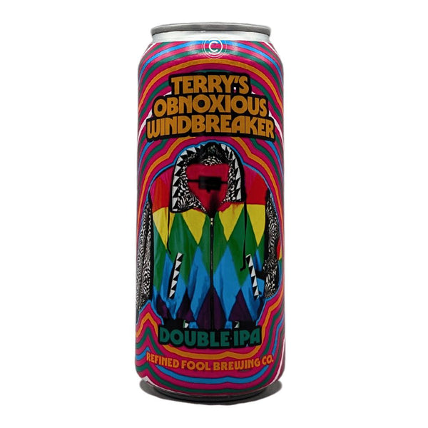 Refined Fool Brewing Company Terry's Obnoxious Windbreaker Double IPA