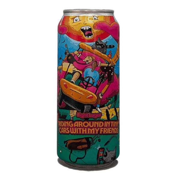Refined Fool Brewing Company Riding Around In Tiny Cars With My Friends Light Lager
