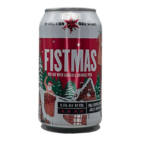 Revolution Brewing Fistmas Holiday Red Ale