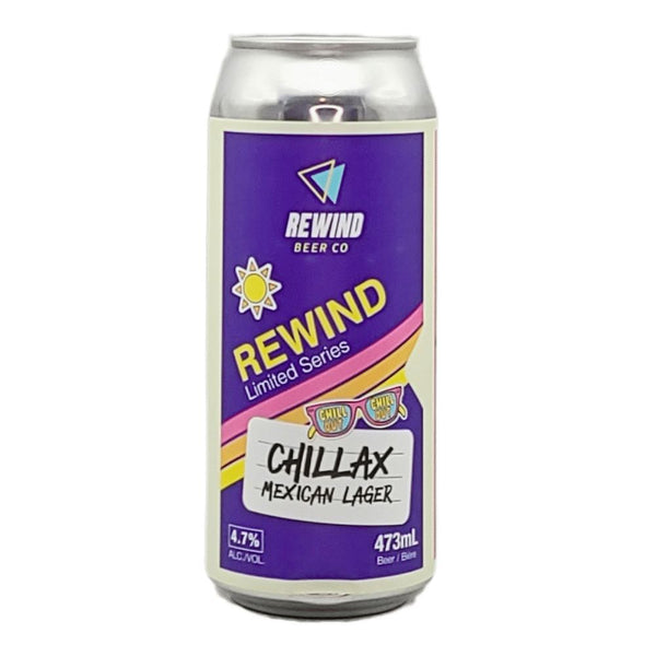 Rewind Beer Co. Chillax Mexican Lager