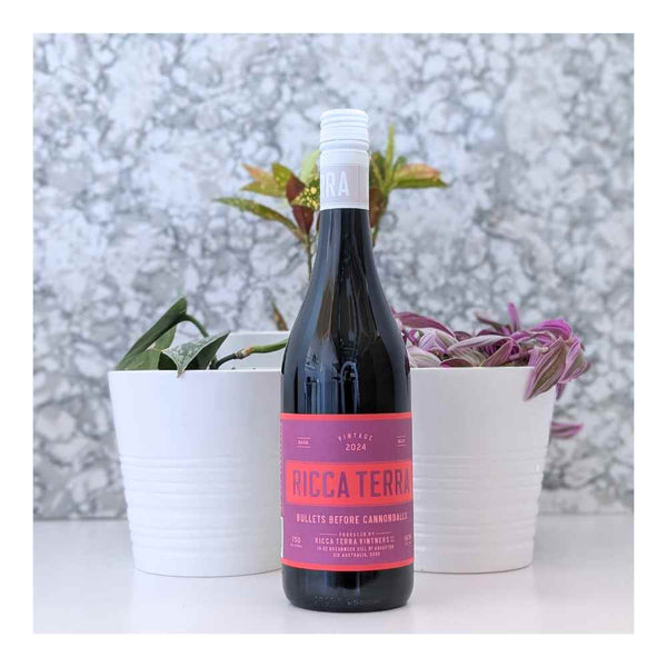Ricca Terra Bullets Before Cannonballs Red Wine