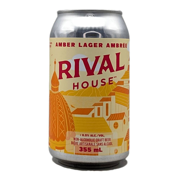 Rival House Amber Lager Non-Alcoholic Beer