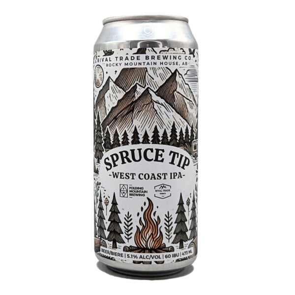 Rival Trade Brewing Co. x Folding Mountain Brewing Spruce Tip West Coast IPA