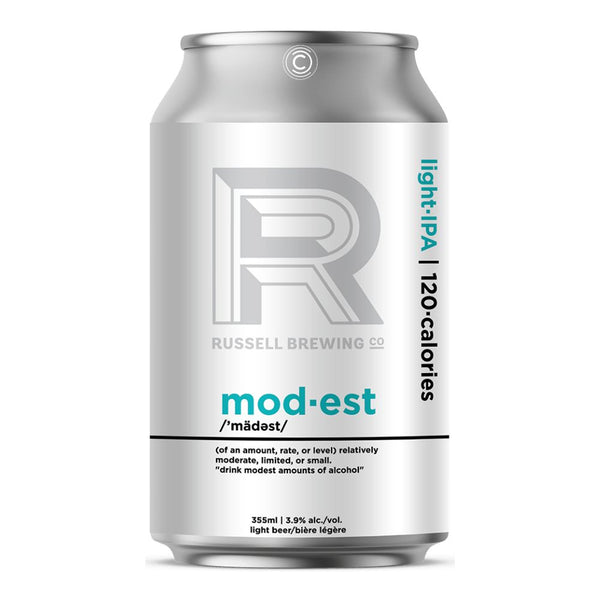 Russell Brewing Company Mod-est Light IPA