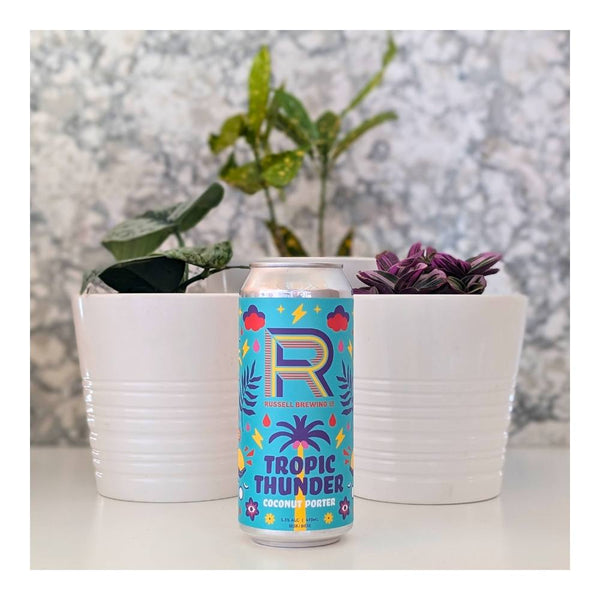 Russell Brewing Company Tropic Thunder Coconut Porter