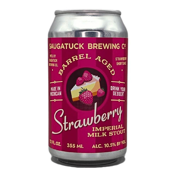 Saugatuck Brewing Company Barrel Aged Strawberry Milk Stout