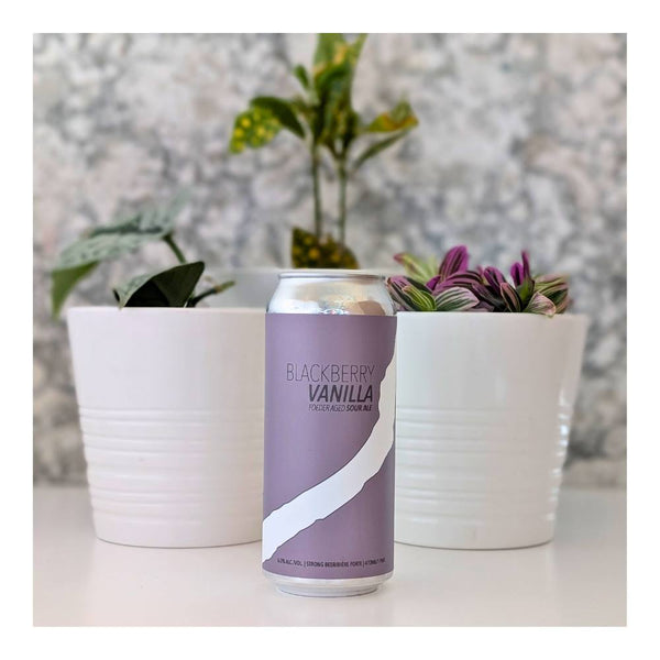 Sawback Brewing Co. Blackberry Vanilla Foudered Sour