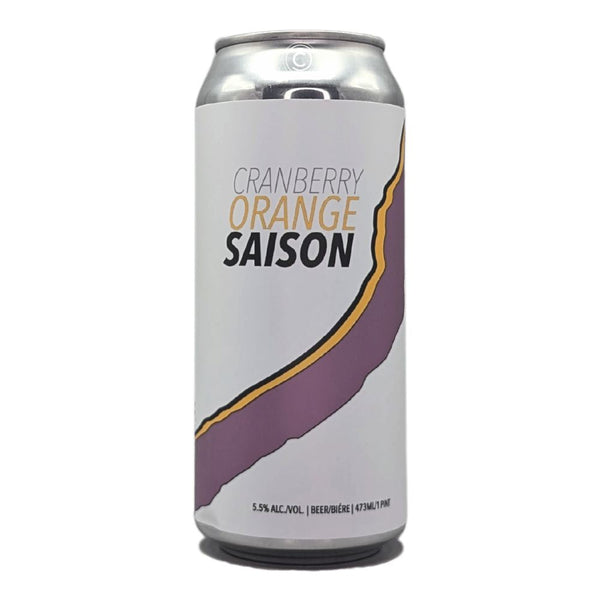 Sawback Brewing Co. Cranberry Orange Saison