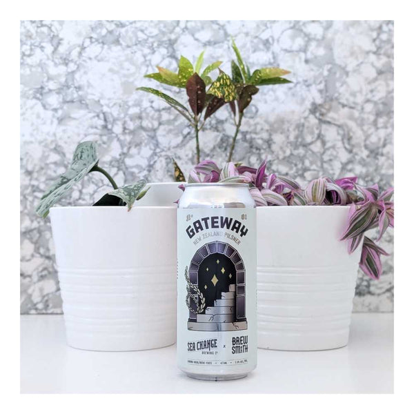 Sea Change Brewing x Brewsmith Brewing Gateway No. 1: New Zealand Pilsner