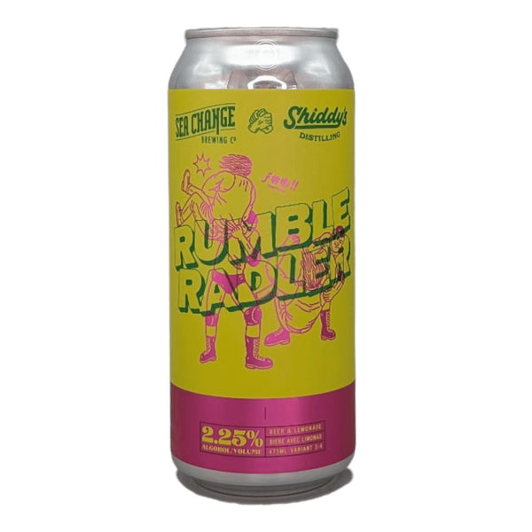 Sea Change Brewing Co. x Shiddy's Distilling Rumble Radler