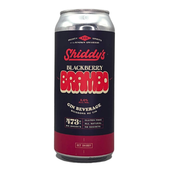 Shiddy's Distillery Blackberry Brambo Gin Beverage