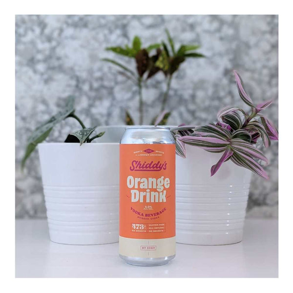 Shiddy's Distilling Orange Drink Vodka Beverage