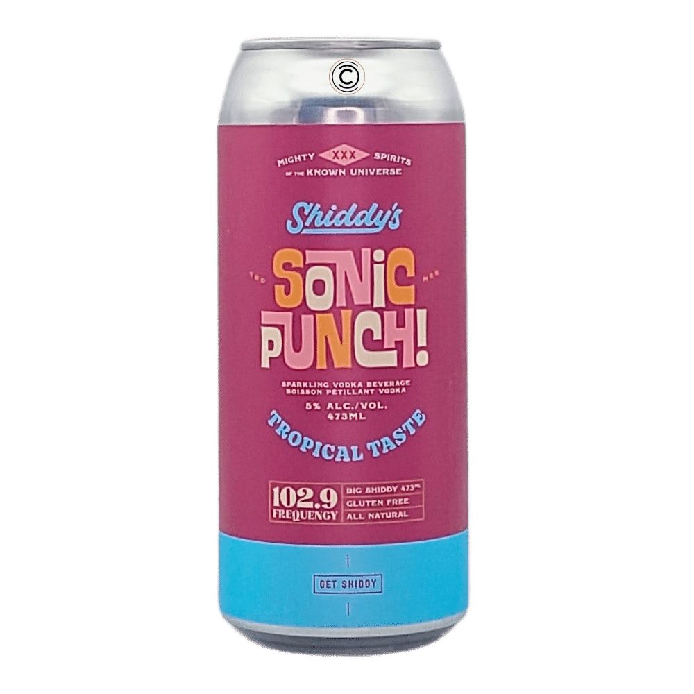 Shiddy's Distilling Sonic Punch Sparkling Vodka Beverage
