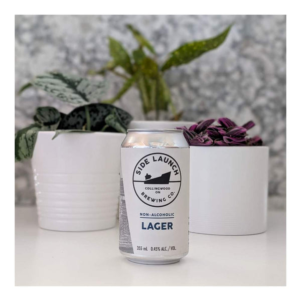 Side Launch Brewing Co. Lager Non-Alcoholic