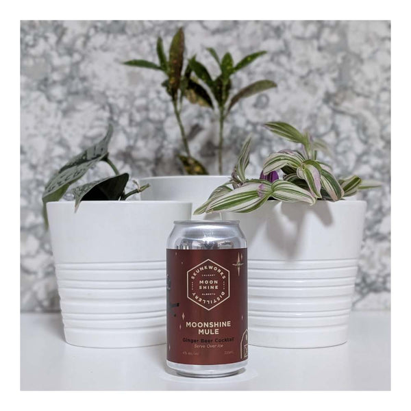 Skunkworks Distillery Moonshine Mule Ginger Beer Cocktail