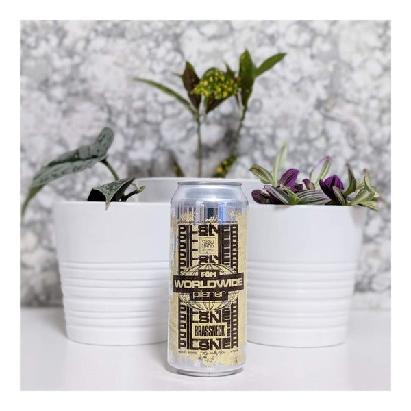 Slow Hand Beer x Brassneck Brewery x FOM Worldwide Pilsner