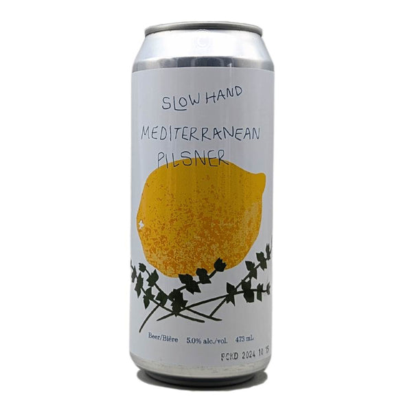 Slow Hand Beer Company Mediterranean Pilsner