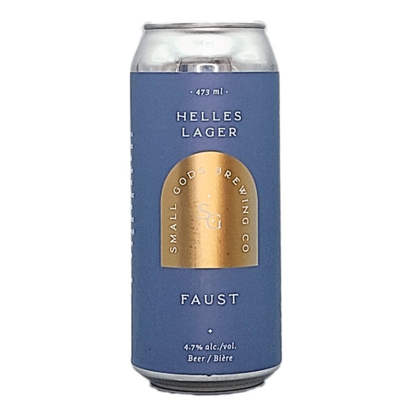 Small Gods Brewing Co. Faust Helles Lager