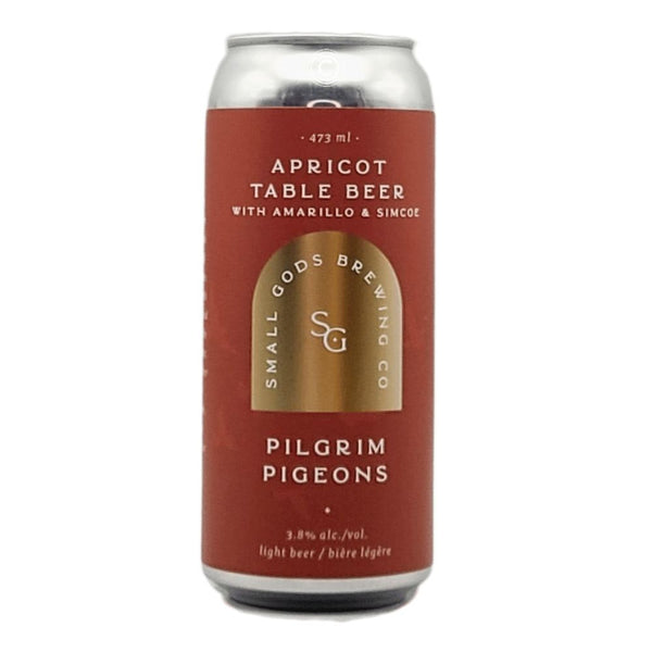 Small Gods Brewing Co. Pilgrim Pigeons Apricot Table Beer